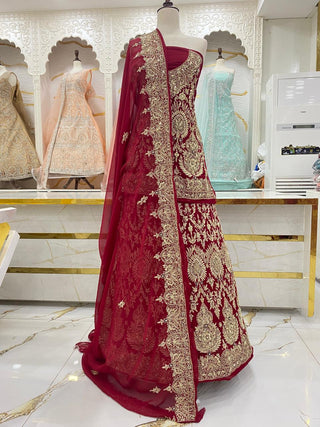 Elegant Bridal Lehenga Collection – Star Fabrics (AZ4469)
