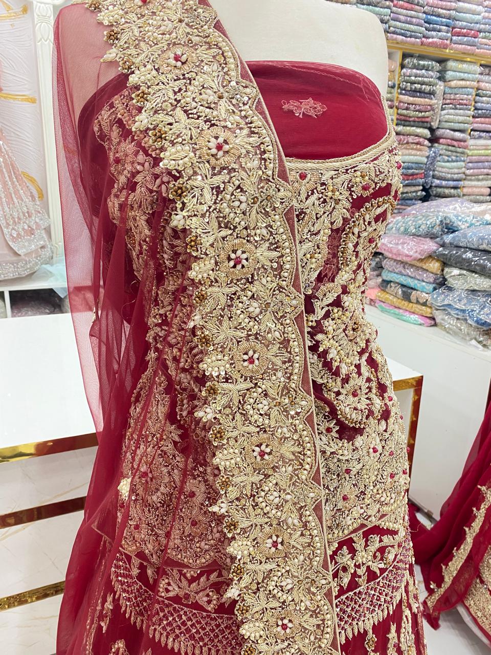 Elegant Bridal Lehenga Collection – Star Fabrics (AZ5251)