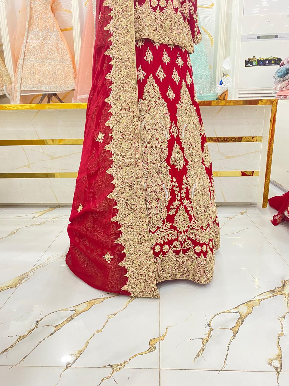 Elegant Bridal Lehenga Collection – Star Fabrics (Az4131)