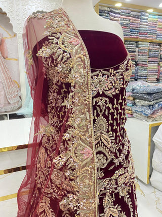 Elegant Bridal Lehenga Collection – Star Fabrics (AZ4709)