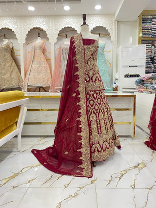 Elegant Bridal Lehenga Collection – Star Fabrics (Az5375)