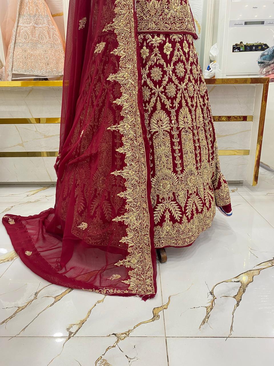 Elegant Bridal Lehenga Collection – Star Fabrics (Az5375)