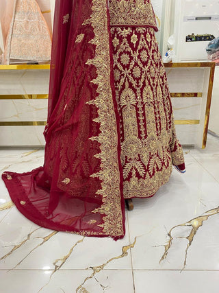 Elegant Bridal Lehenga Collection – Star Fabrics (Az5375)