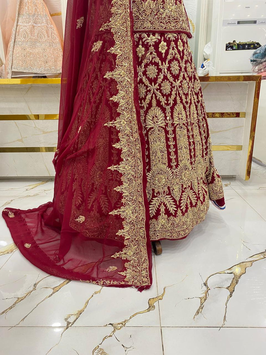 Elegant Bridal Lehenga Collection – Star Fabrics (Az5375)