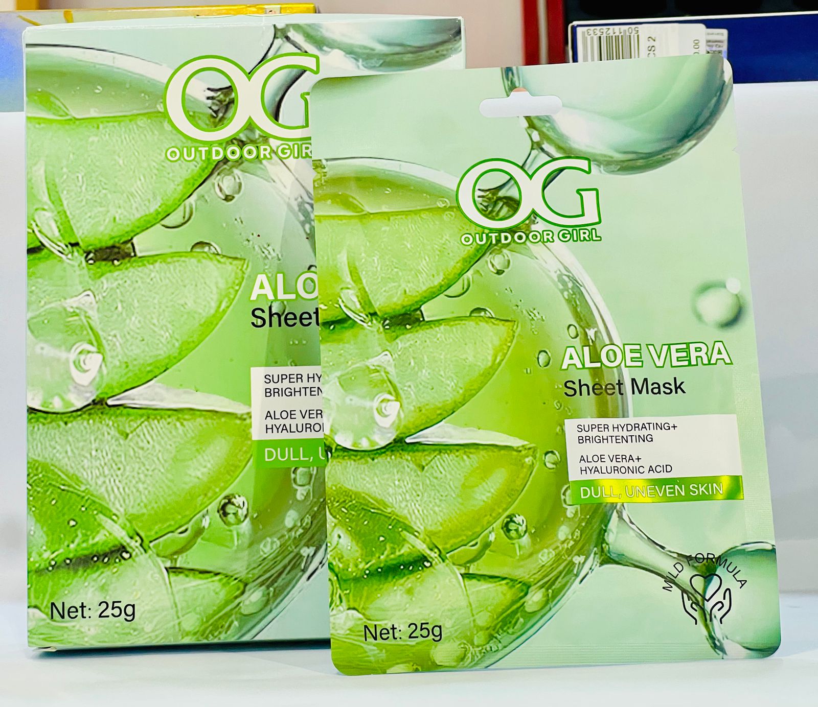 Outdoor Girl OG Collagen Sheet Mask – Hydrating & Skin-Firming Facial Mask | Star Fabrics
