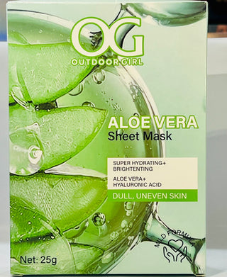 Outdoor Girl OG Collagen Sheet Mask – Hydrating & Skin-Firming Facial Mask | Star Fabrics