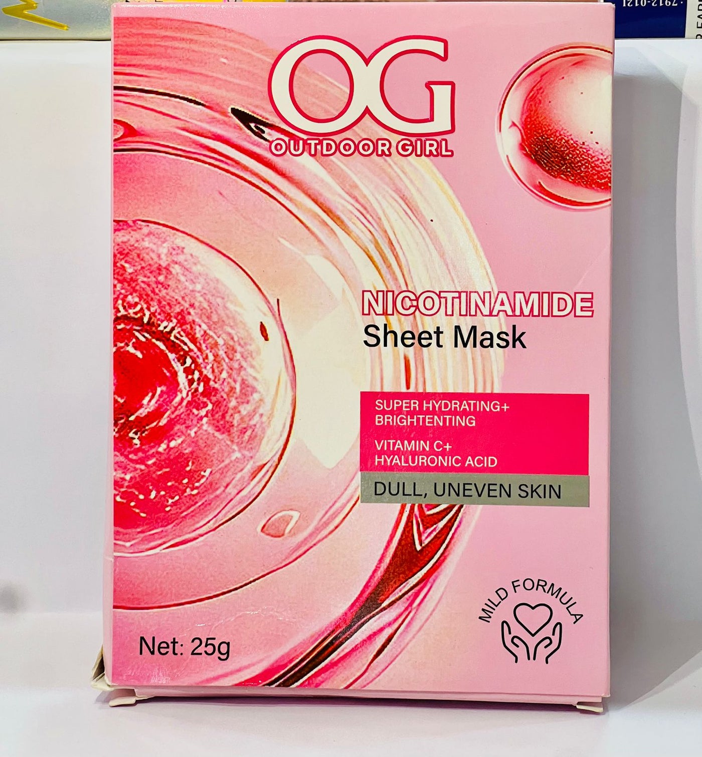Outdoor Girl OG Collagen Sheet Mask – Hydrating & Skin-Firming Facial Mask | Star Fabrics