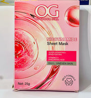 Outdoor Girl OG Collagen Sheet Mask – Hydrating & Skin-Firming Facial Mask | Star Fabrics