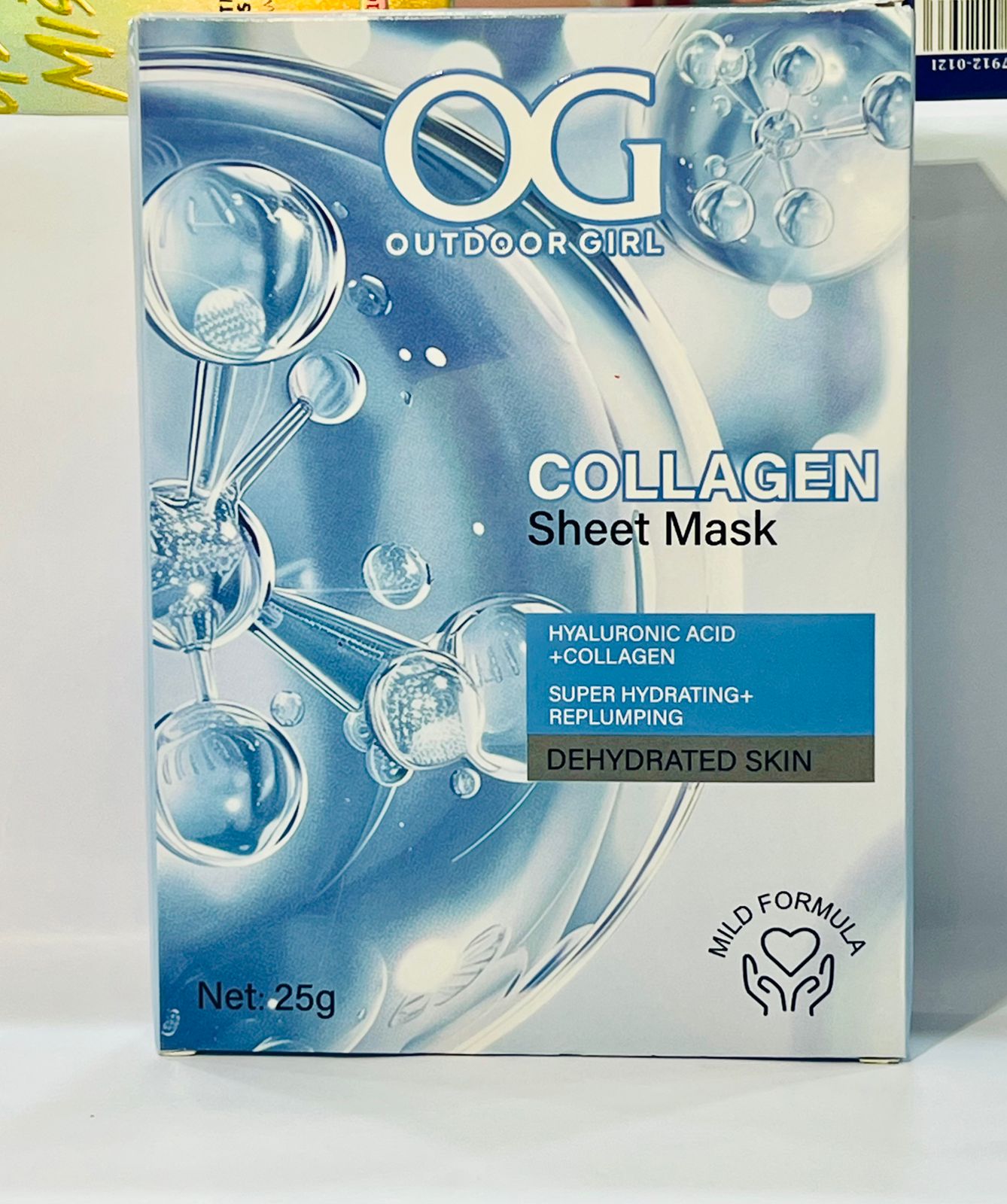 Outdoor Girl OG Collagen Sheet Mask – Hydrating & Skin-Firming Facial Mask | Star Fabrics