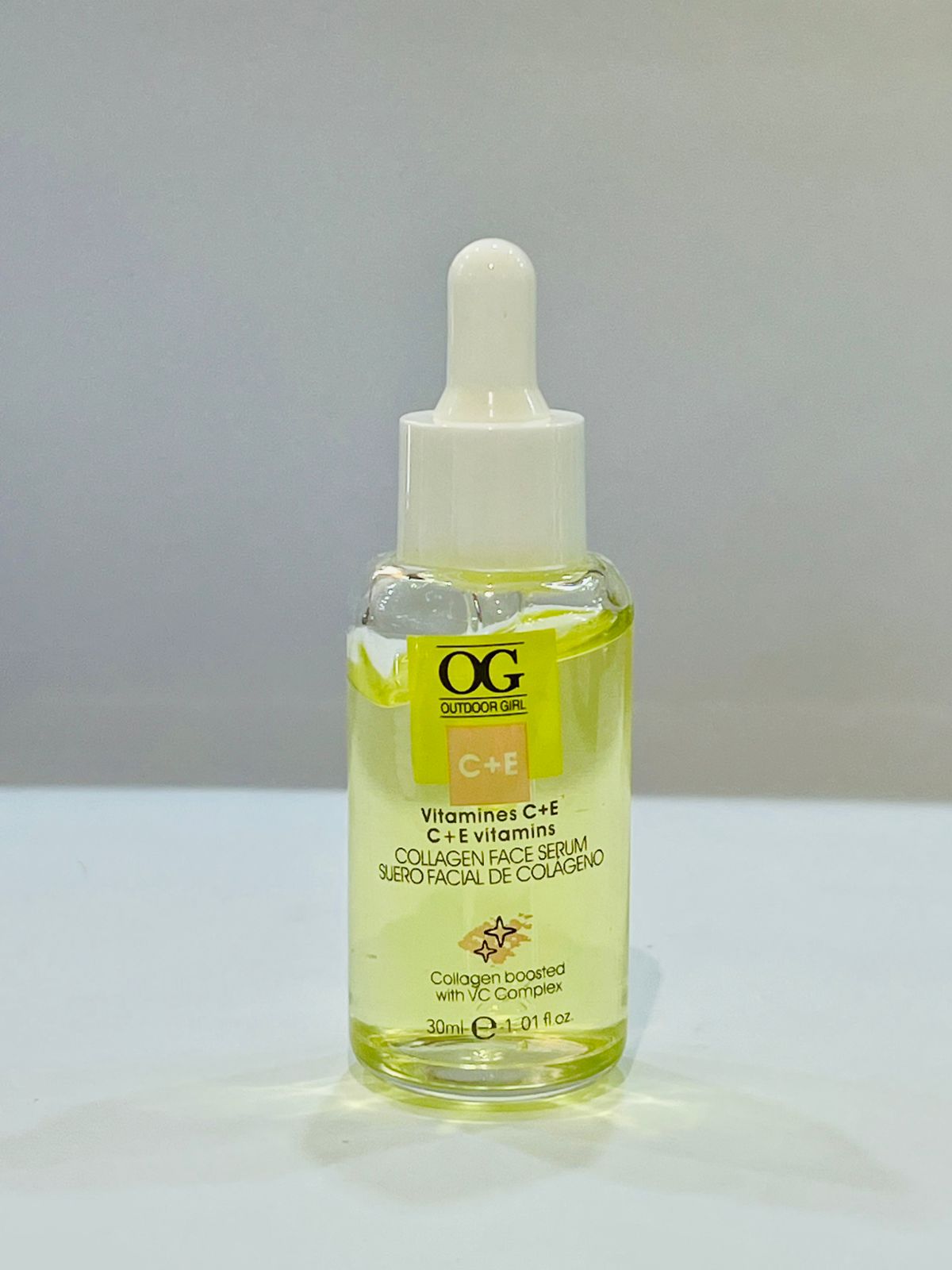 Outdoor Girl OG Collagen Face Serum with Vitamins C + E – Brightening & Anti-Aging Skin Care | Star Fabrics