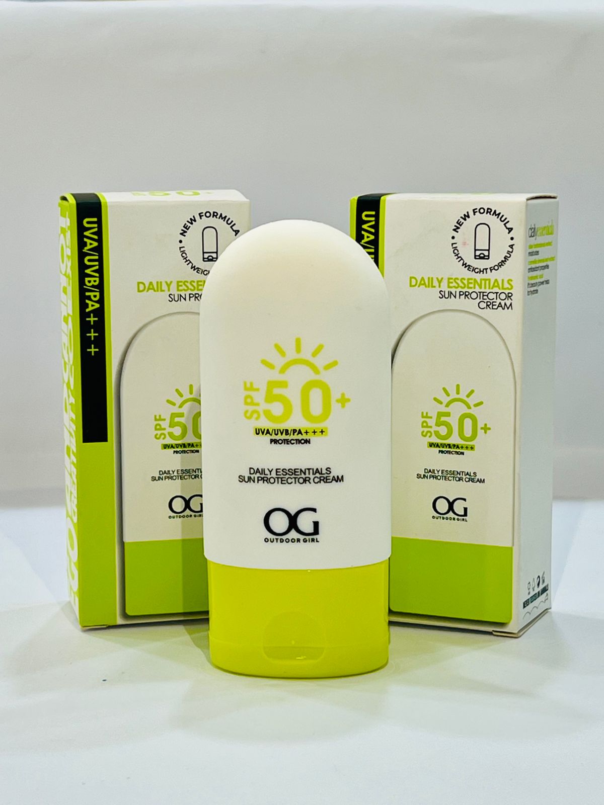 Outdoor Girl OG Daily Essentials Sun Protector Cream SPF 50+ – UVA & UVB Sunscreen | Star Fabrics