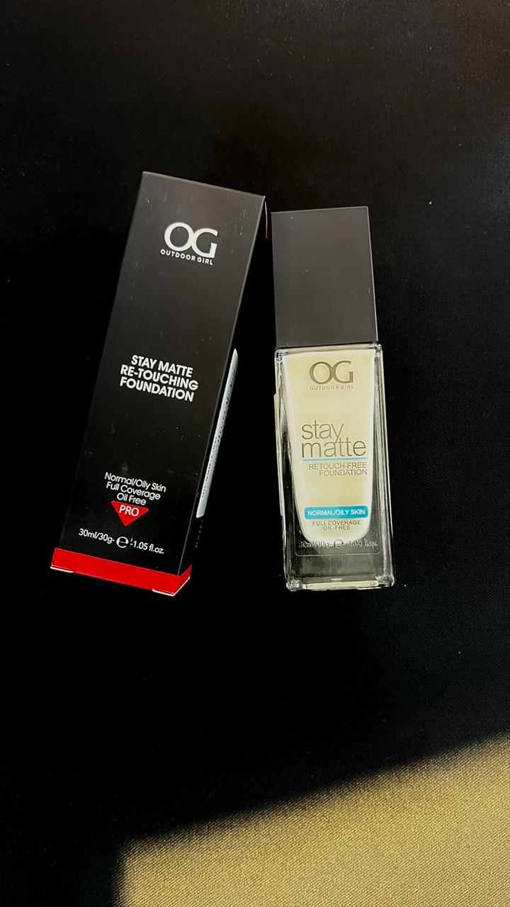 OG Outdoor Girl Stay Matte Re-Touching Foundation- Starfabrics