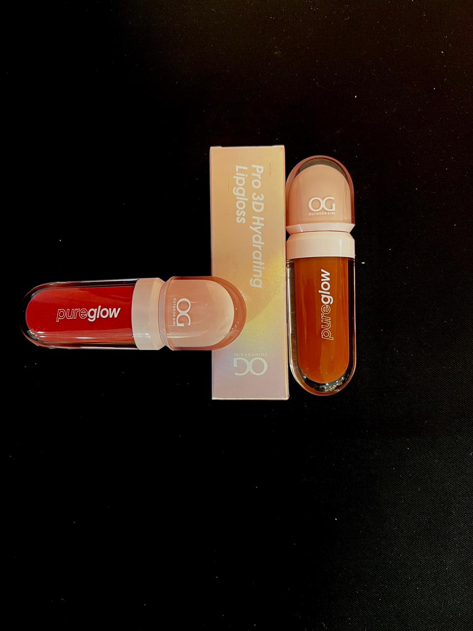 Outdoor Girl (OG) Pure Glow Pro 3D Hydrating Lipgloss line-Starfabrics