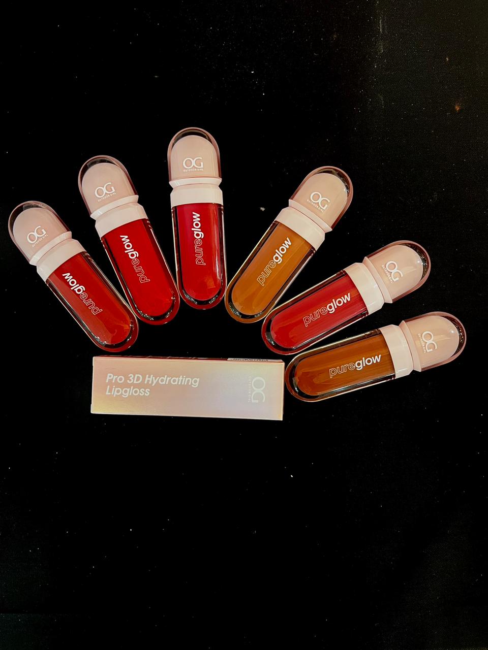 Outdoor Girl (OG) Pure Glow Pro 3D Hydrating Lipgloss line-Starfabrics