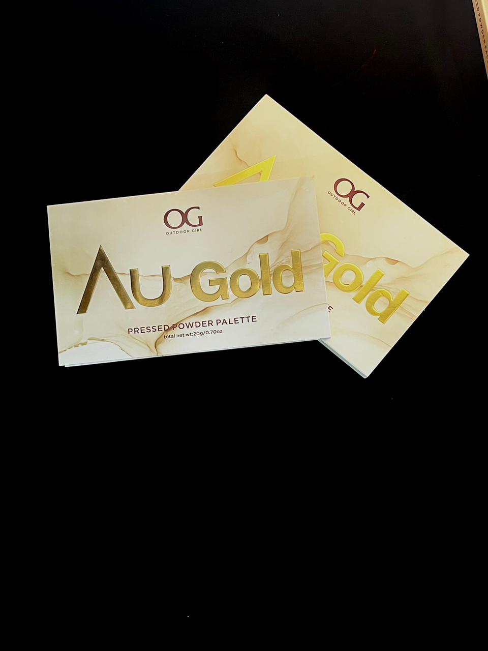 Au Gold Pressed Powder Palette from the brand OG (Outdoor Girl)- Starfabrics