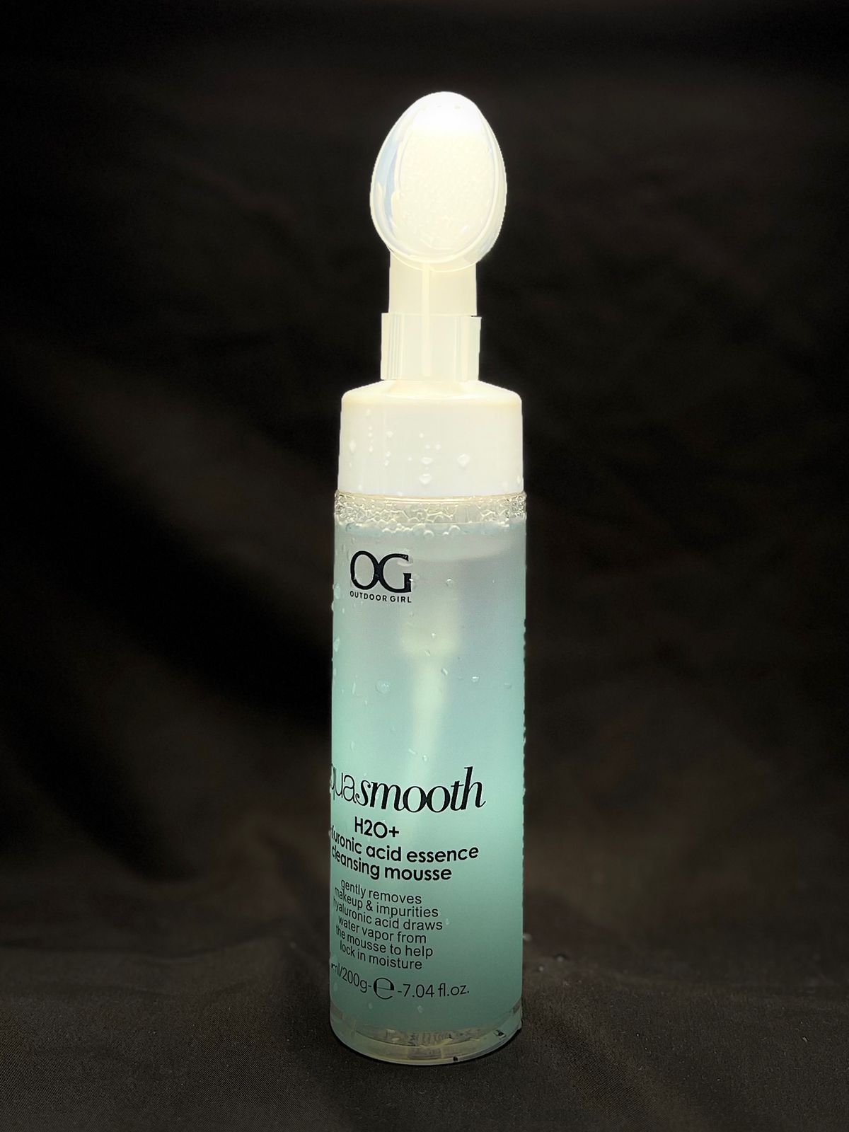 OG Outdoor Girl Aqua Smooth H2O+ Hyaluronic Acid Essence Cleansing Mousse - Star Fabrics
