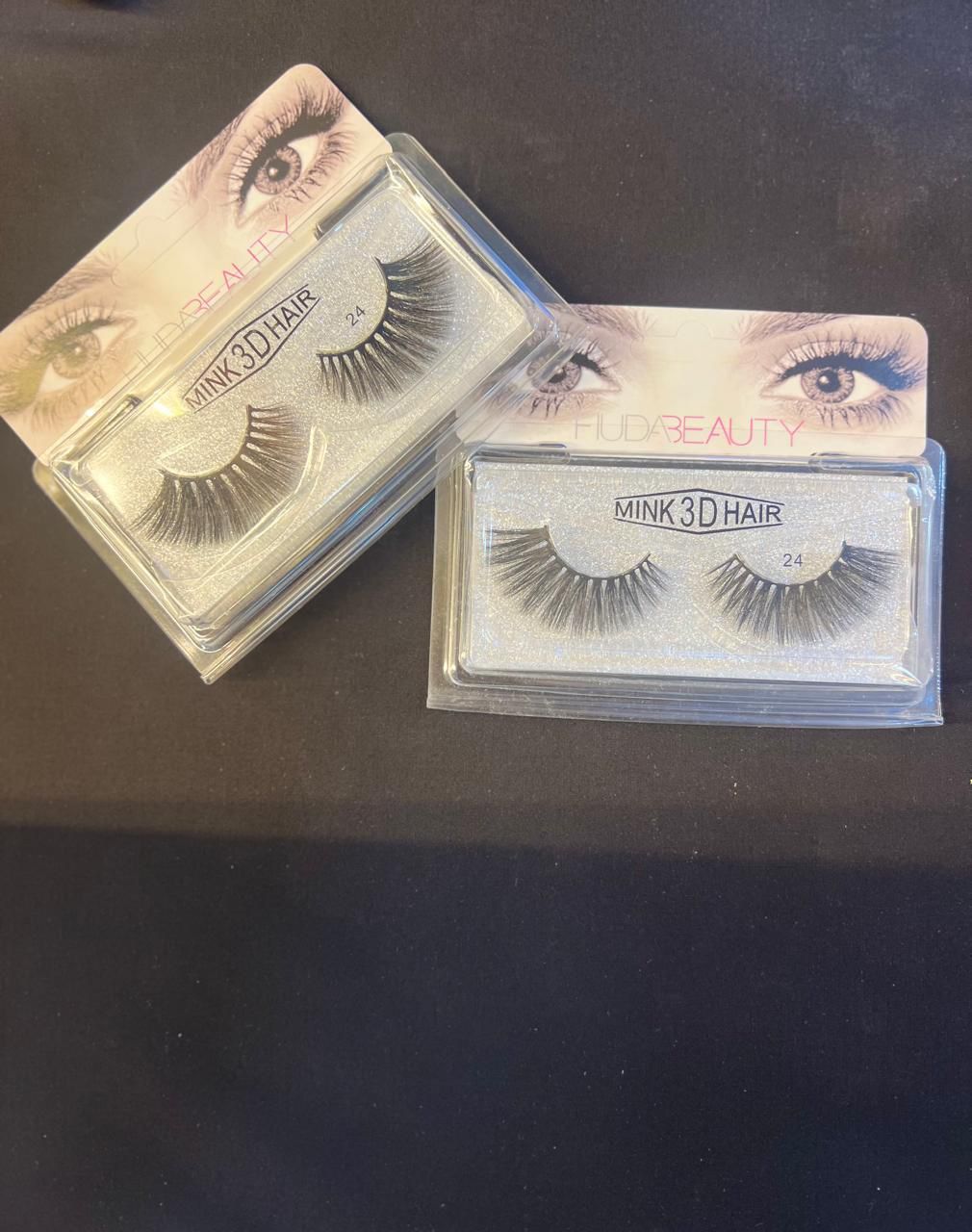 Huda Beauty Mink 3D Hair eyelashes - Star Fabrics