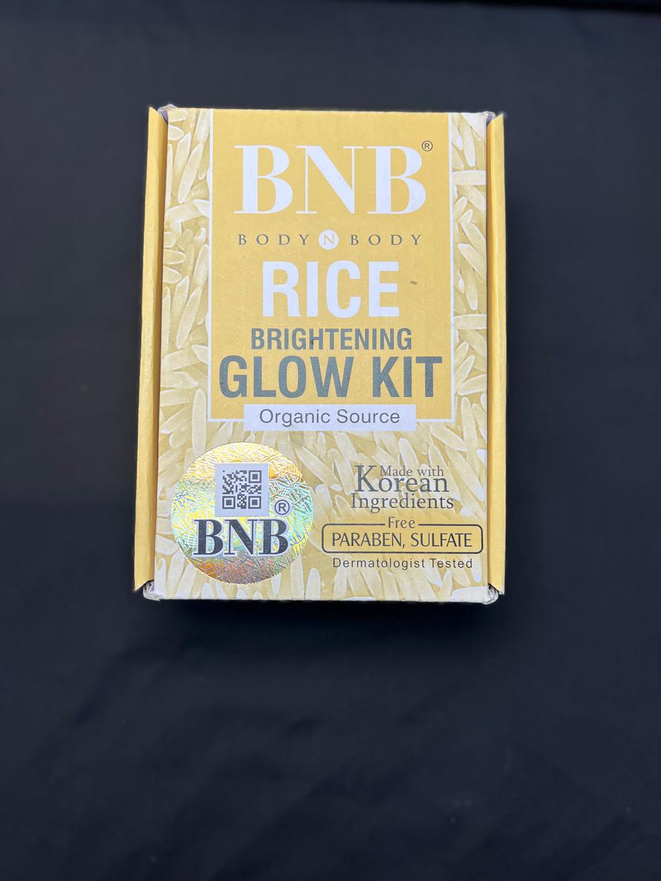 BNB Rice Extract Bright & Glow Kit - Star Fabrics