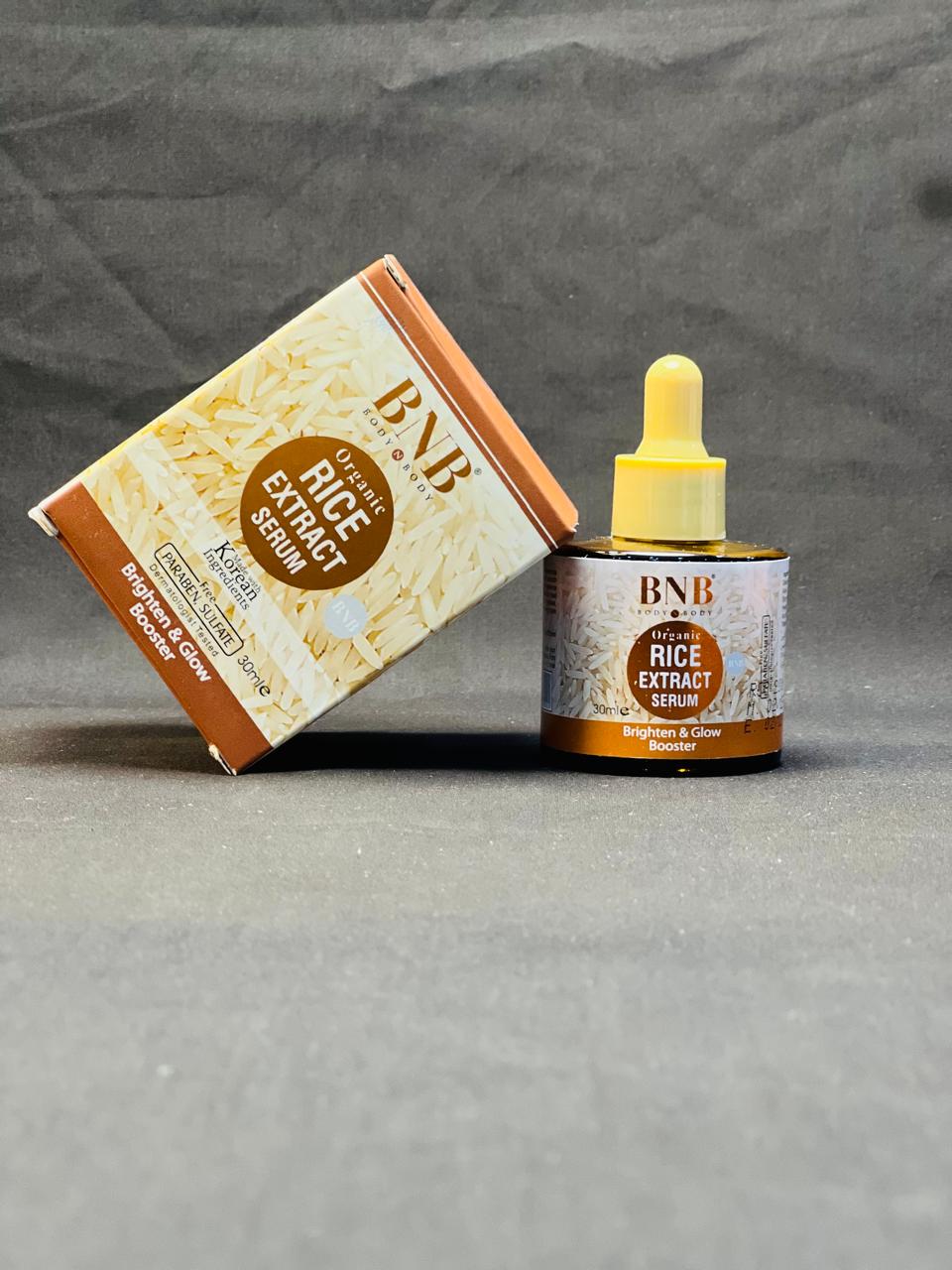 BNB Organic Rice Extract Serum - Star Fabrics
