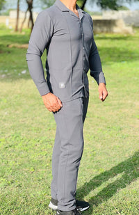 Men’s Resort Collar Co-Ord Set – Premium Two-Piece Matching Shirt & Pants Outfit