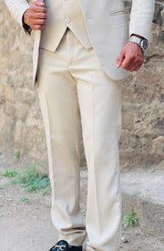 Elegant 3-Piece Formal Suit with Waistcoat & Trouser