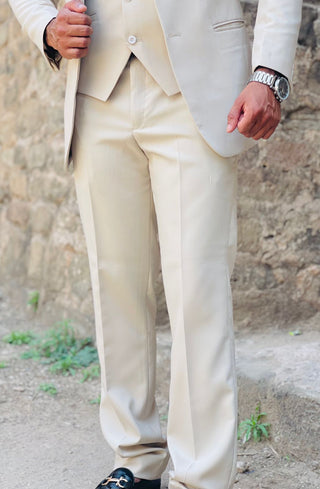 Elegant 3-Piece Formal Suit with Waistcoat & Trouser