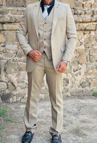 Elegant 3-Piece Formal Suit with Waistcoat & Trouser