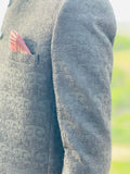 Black Prince Embroidered Coat – Premium Designer Formal Wear