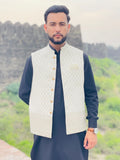 Elegant Mandarin Collar Waistcoat | Starfabrics