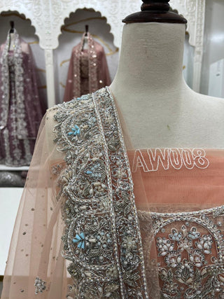 Bridal Maxi Dress 2026 | Elegant Wedding Wear – Star Fabrics (AZ5846)