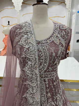 Bridal Maxi Dress 2026 | Elegant Wedding Wear – Star Fabrics (AZ4559)