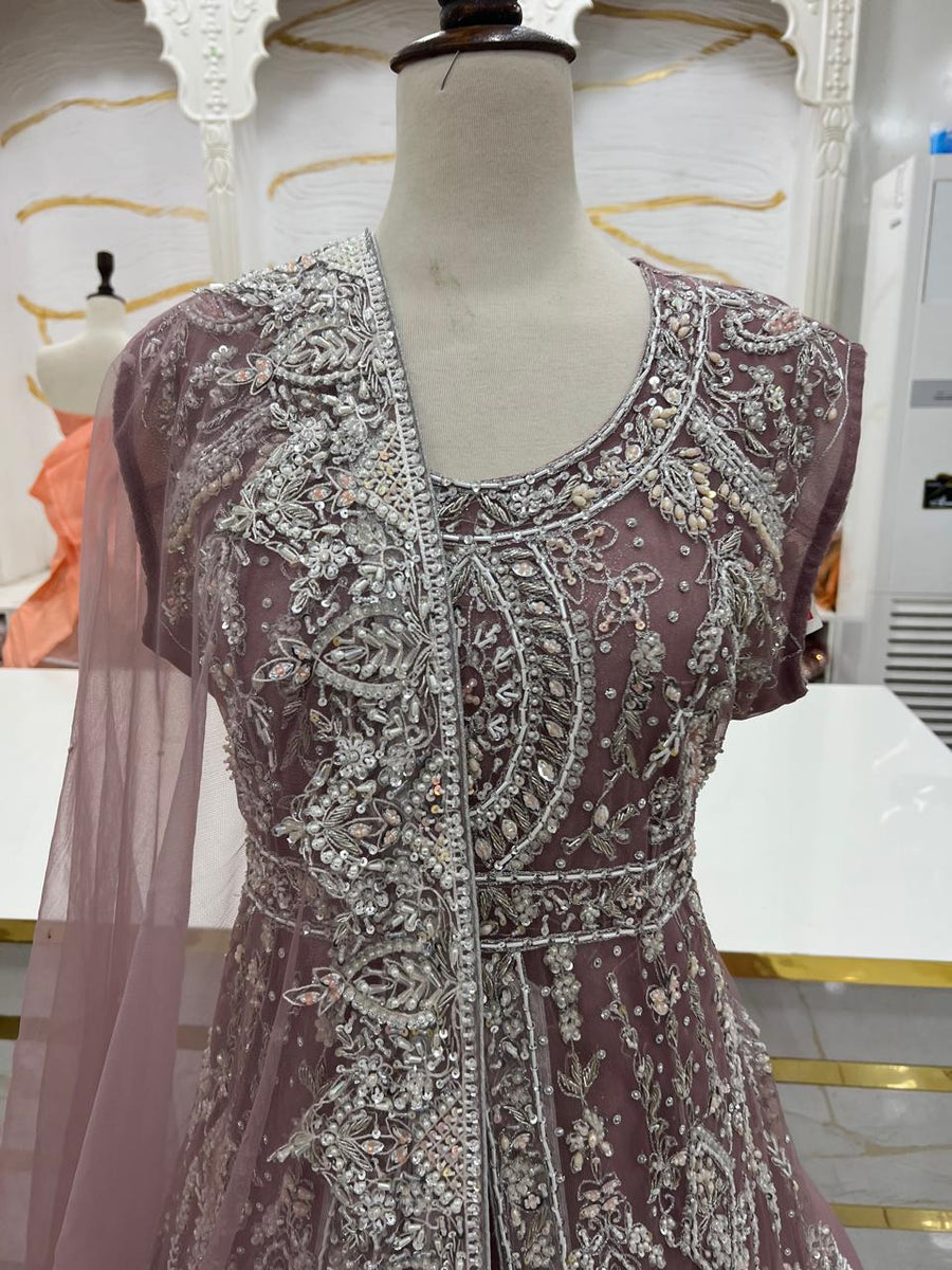 Bridal Maxi Dress 2026 | Elegant Wedding Wear – Star Fabrics (AZ4559)