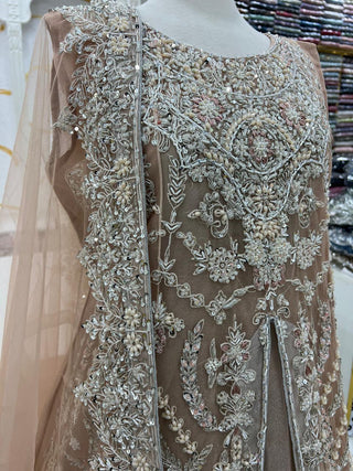 Bridal Maxi Dress 2026 | Elegant Wedding Wear – Star Fabrics (Az5720)
