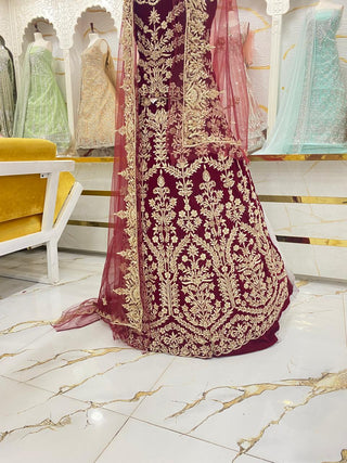Elegant Bridal Lehenga Collection – Star Fabrics (AZ6301)