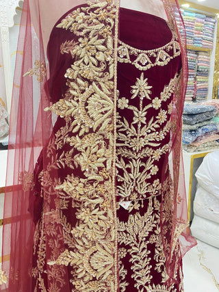 Elegant Bridal Lehenga Collection – Star Fabrics (AZ6301)