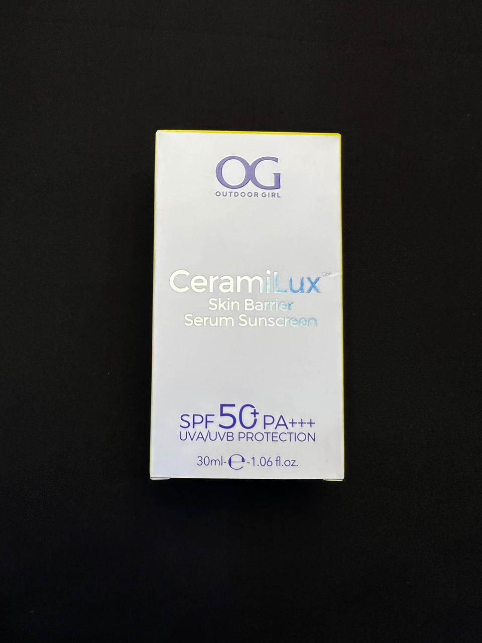 OG Outdoor Girl CeramiLux Skin Barrier Serum Sunscreen - Star Fabrics