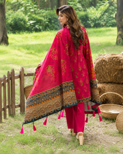 Alzohaib Colors Khaddar Digital Printed 3 Piece Suit