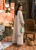 LOTUS – Ivory Embroidered Lawn 3-Piece with Chiffon Dupatta