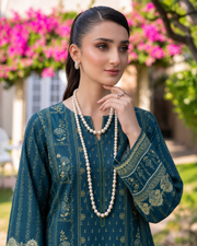 Rang By Motifz Digital Premium Printed Linen Suit with Linen Dupatta