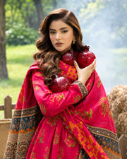 Alzohaib Colors Khaddar Digital Printed 3 Piece Suit