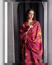 Gul Ahmed Printed Karandi 3 Piece Unstitched Suit
