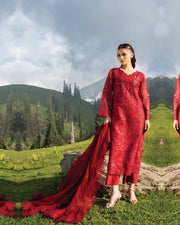 Dastaan DZ-06 Luxury Embroidered 3 Piece Unstitched Formal Suit