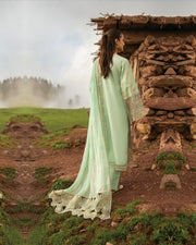 Dastaan DZ-02 Luxury Embroidered 3 Piece Unstitched Formal Suit
